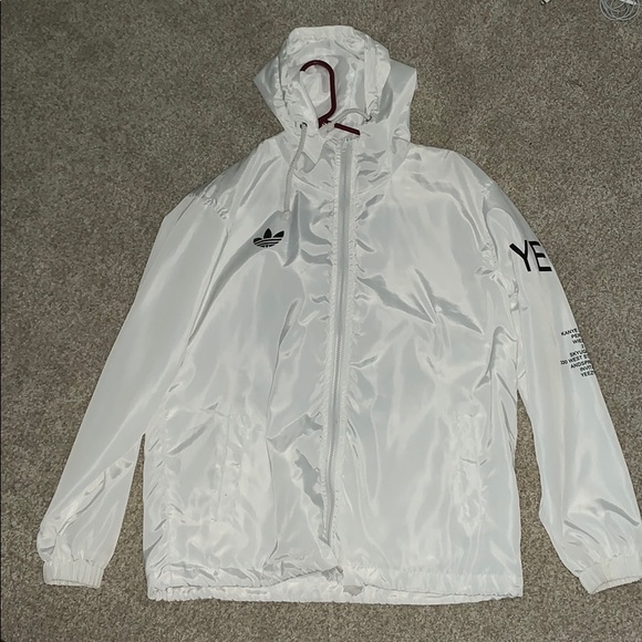 white yeezy jacket